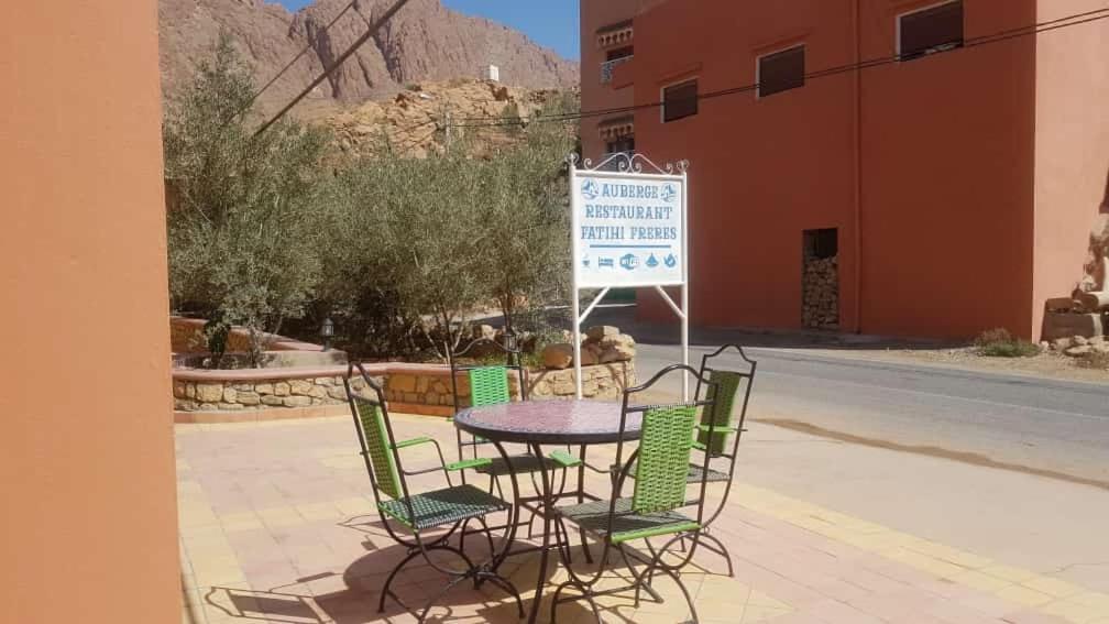 Auberge Restaurant Fatihi Freres Tinghir Exterior photo